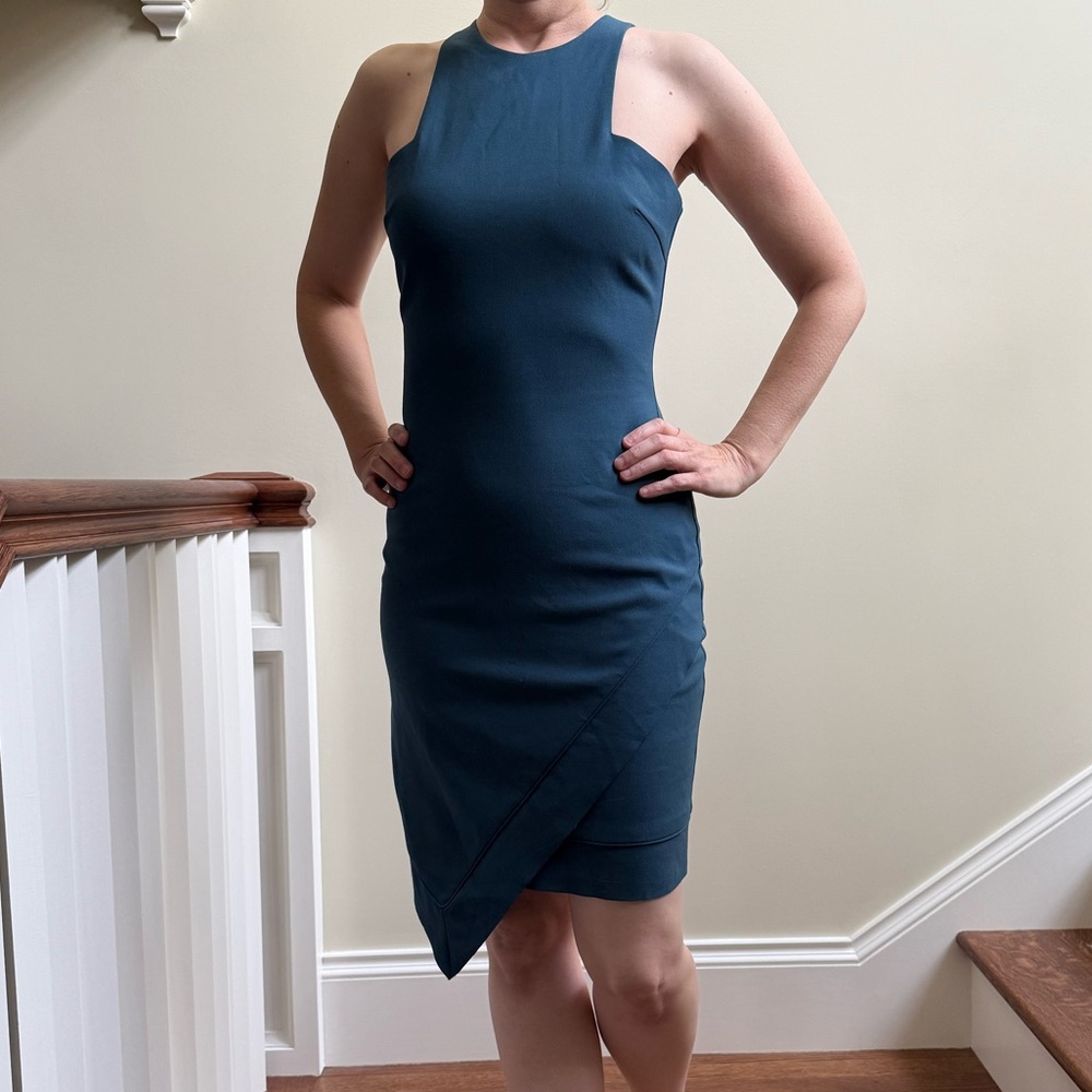 ELIZABETH AND JAMES Claire Dress Bodycon‎ Asymmetrical Revolve Flirty Stretch 4